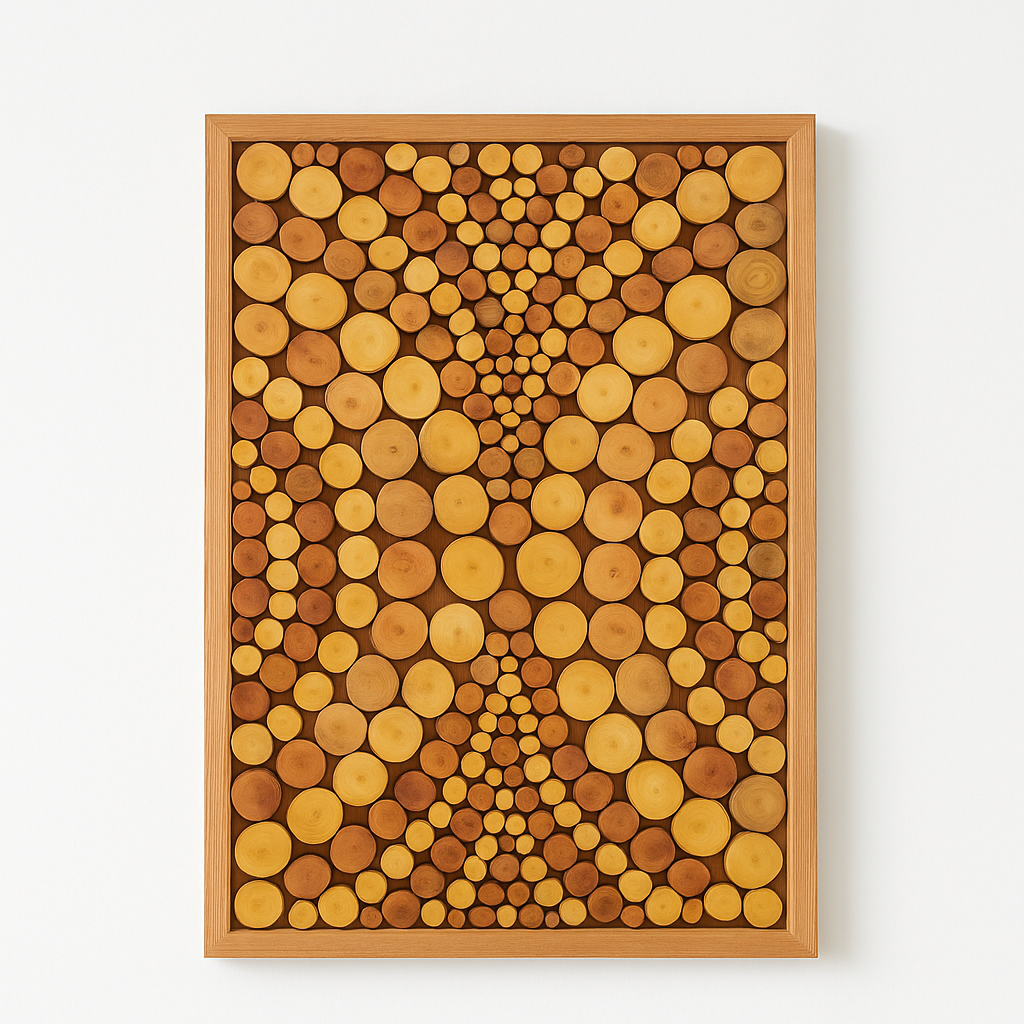 Balanced by Nature– Eco-Friendly Wooden Wall Art – The Best Gift for Home Lovers