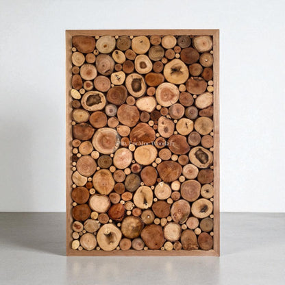 Nature’s Frame of Harmony – Eco-Friendly Wooden Wall Art – The Best Gift for Housewarming & Families