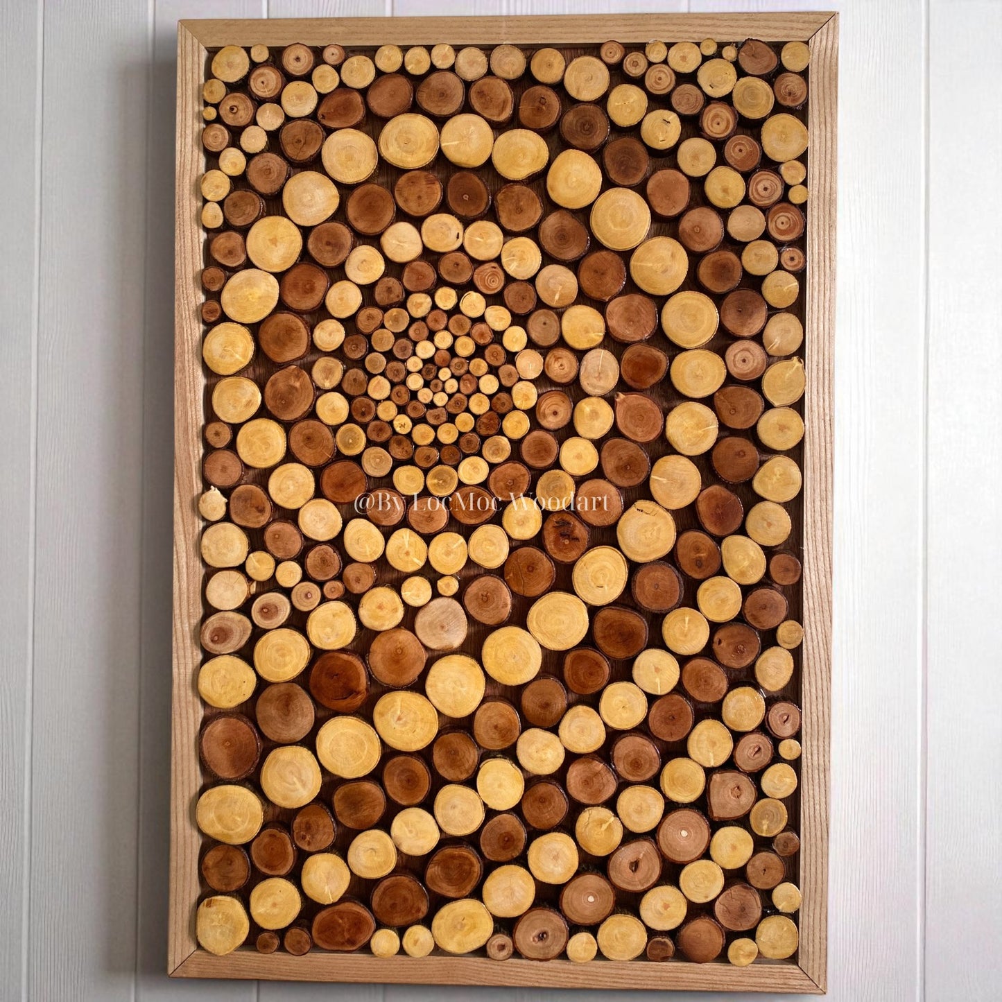 Energy in Every Circle – Eco-Friendly Tornado Wooden Wall Art – The Best Gift for Home Lovers
