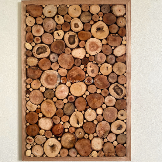 Handmade Improvised Wooden Wall Art