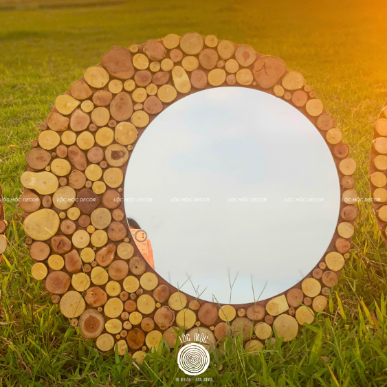 Beauty Beyond Perfection – Handcrafted from Recycled Wood Mirror – A Unique Gift for Families & Friends