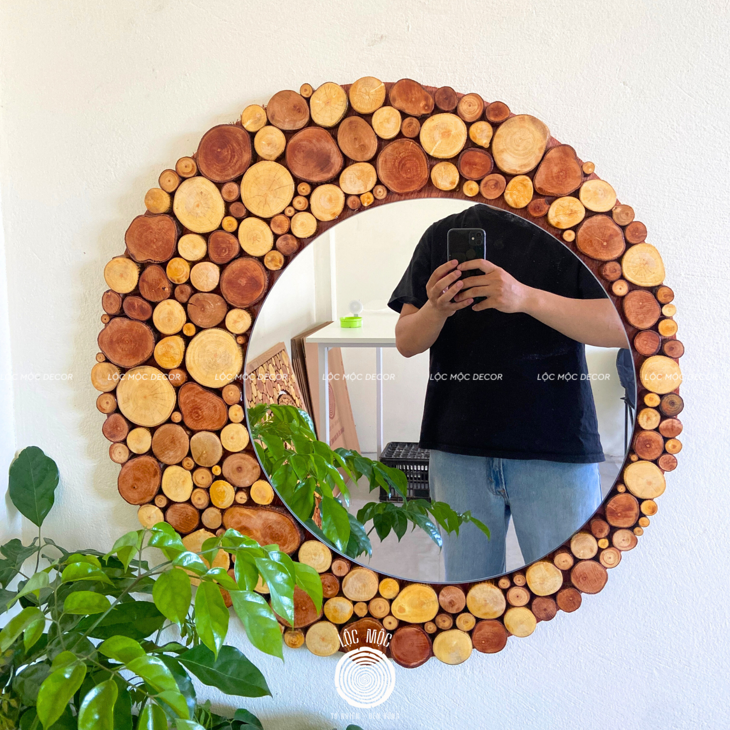 Beauty Beyond Perfection – Handcrafted from Recycled Wood Mirror – A Unique Gift for Families & Friends