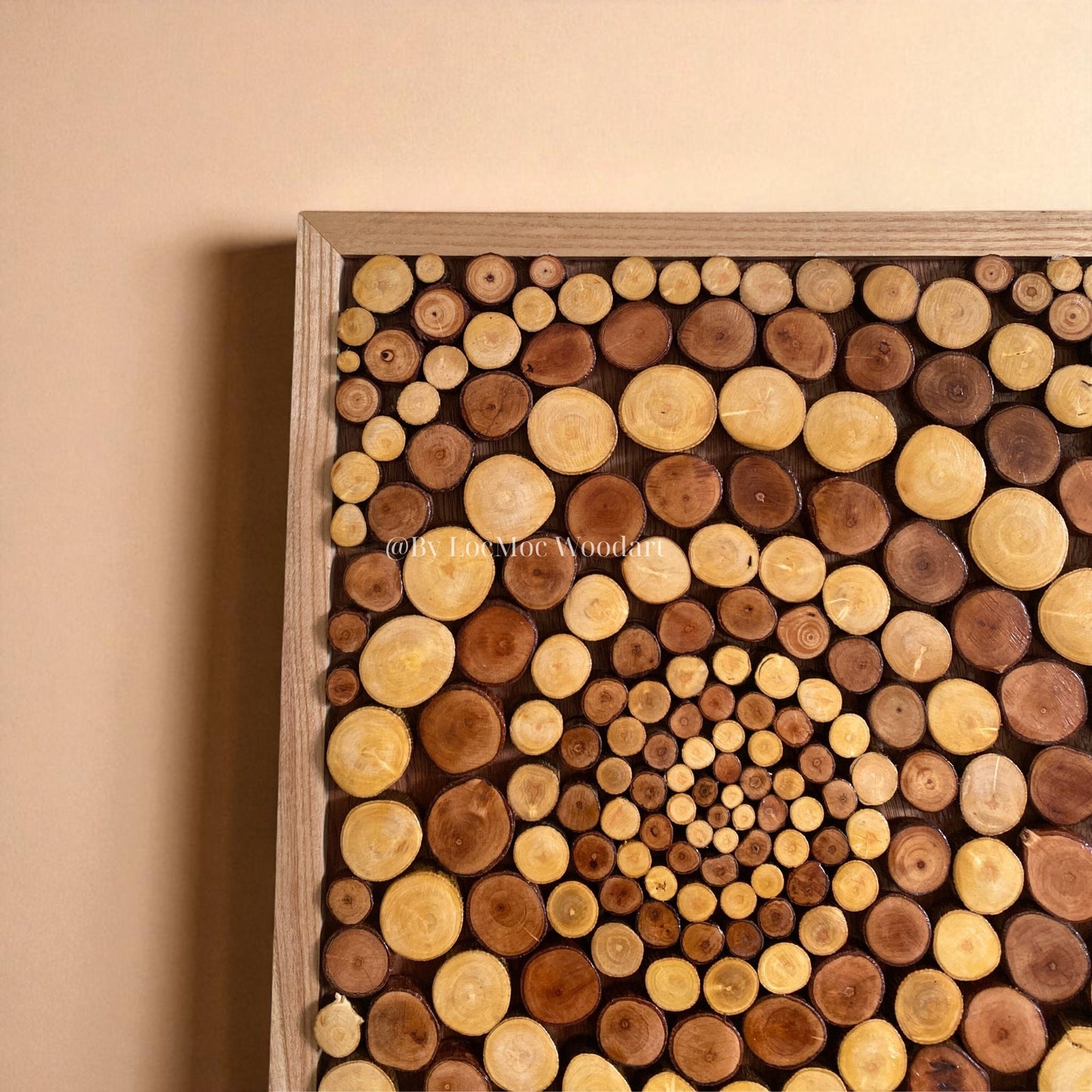 Energy in Every Circle – Eco-Friendly Tornado Wooden Wall Art – The Best Gift for Home Lovers