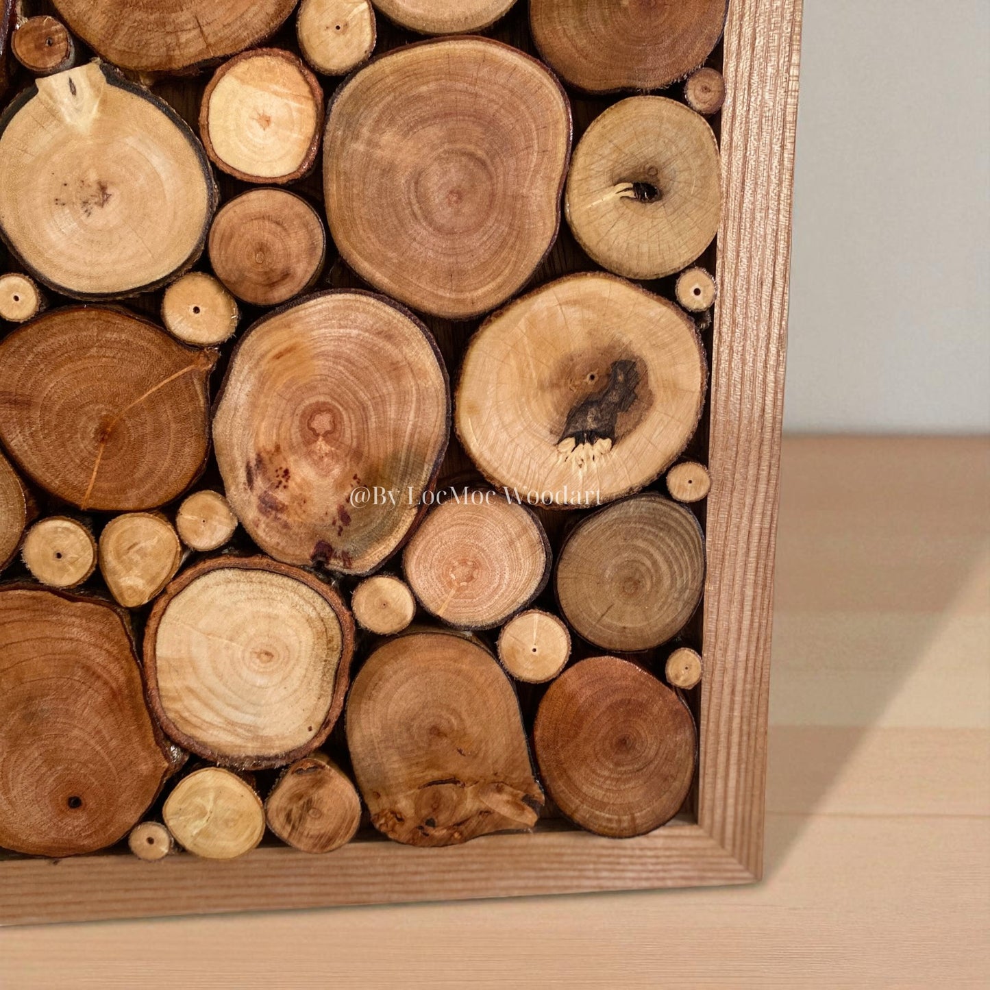 Nature’s Frame of Harmony – Eco-Friendly Wooden Wall Art – The Best Gift for Housewarming & Families