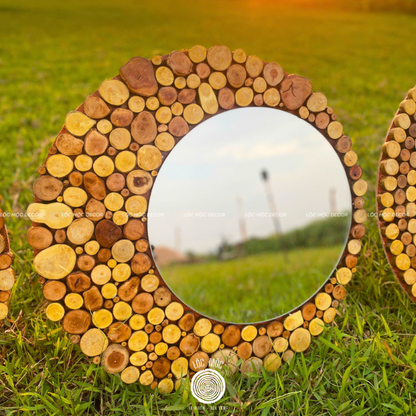 Beauty Beyond Perfection – Handcrafted from Recycled Wood Mirror – A Unique Gift for Families & Friends