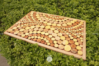 Balanced by Nature– Eco-Friendly Wooden Wall Art – The Best Gift for Home Lovers
