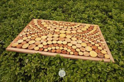 Balanced by Nature– Eco-Friendly Wooden Wall Art – The Best Gift for Home Lovers
