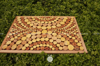 Balanced by Nature– Eco-Friendly Wooden Wall Art – The Best Gift for Home Lovers