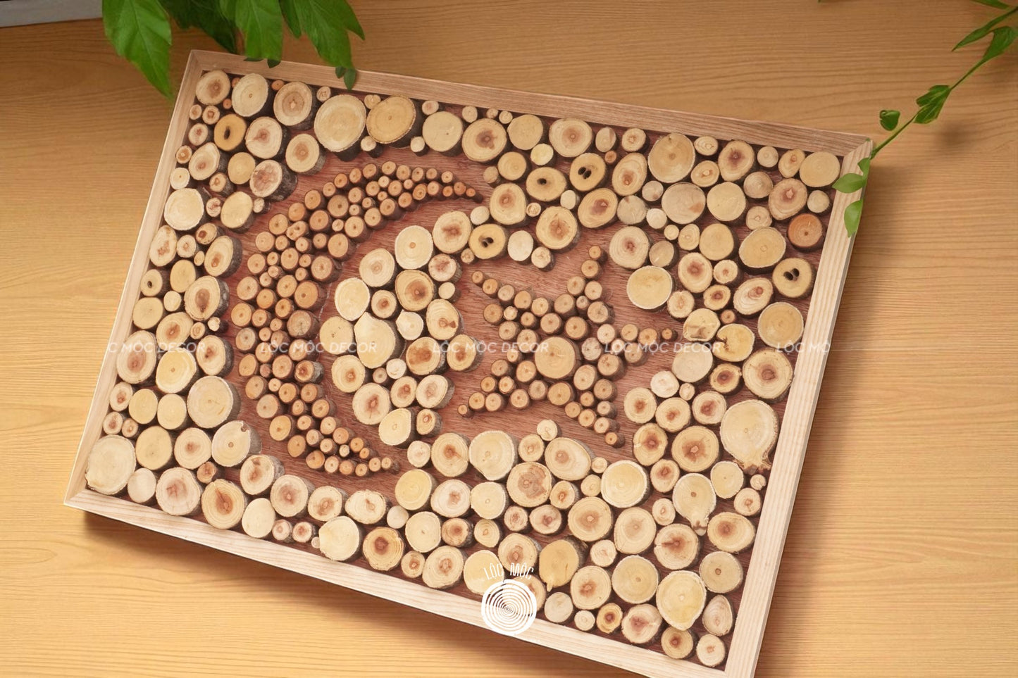Moon and Stars Wooden Wall Art