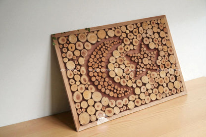 Moon and Stars Wooden Wall Art