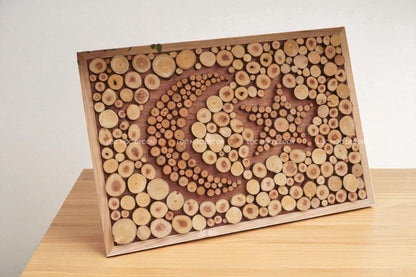 Moon and Stars Wooden Wall Art