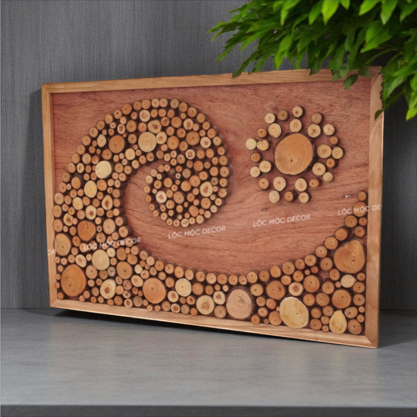 Ocean Wave And The Sun - Wooden Wall Art - Gift For Beach, Nature Lovers