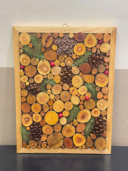 Christmas Vibes - Wooden Wall Art - Christmas Gift For Mom, Dad, Sisters, Brothers