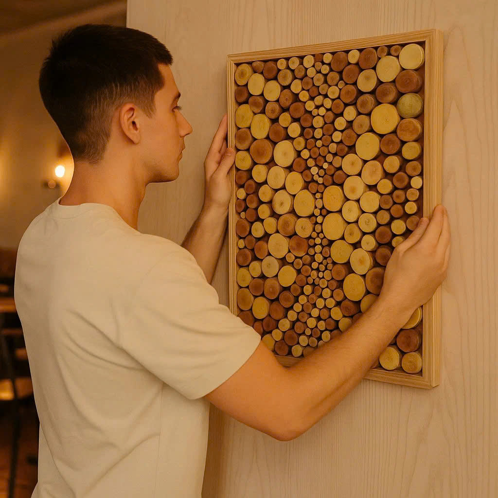 Balanced by Nature– Eco-Friendly Wooden Wall Art – The Best Gift for Home Lovers